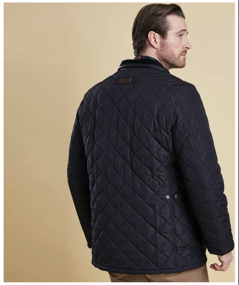 Barbour Devon Quilt Navy Jacket-3